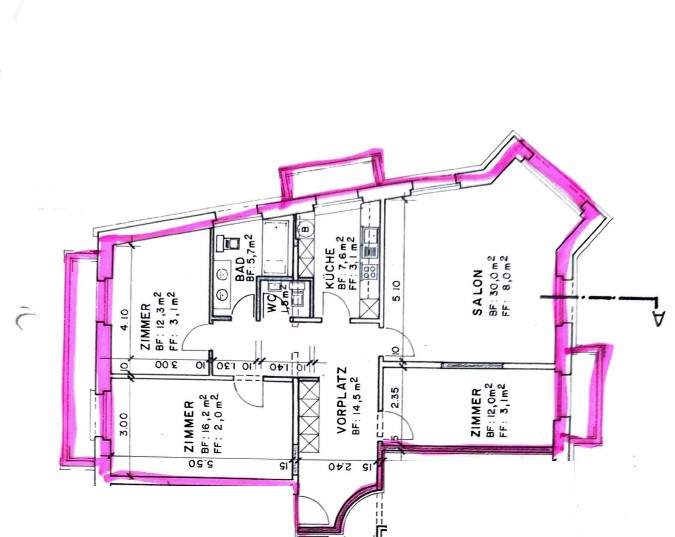 4 ½ rooms apartment