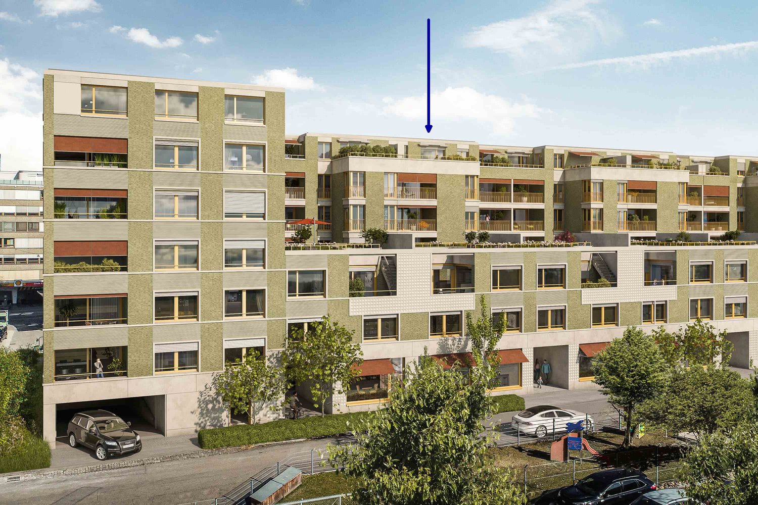 2 ½ pièces appartement au grenier