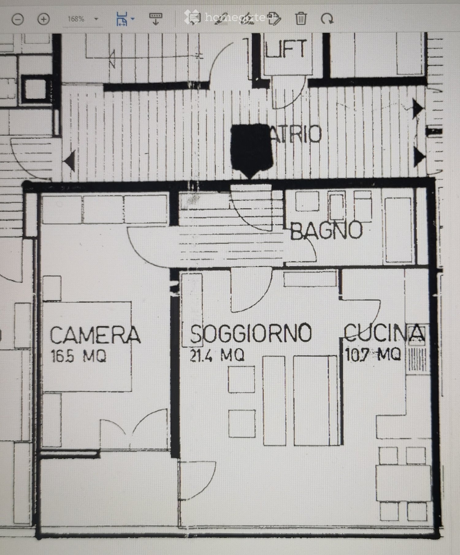 2 ½ Zimmer Wohnung, Foto 2 von 5