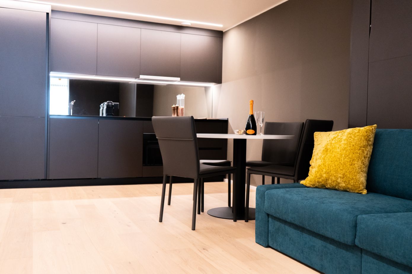 2 ½ rooms furnished flat
