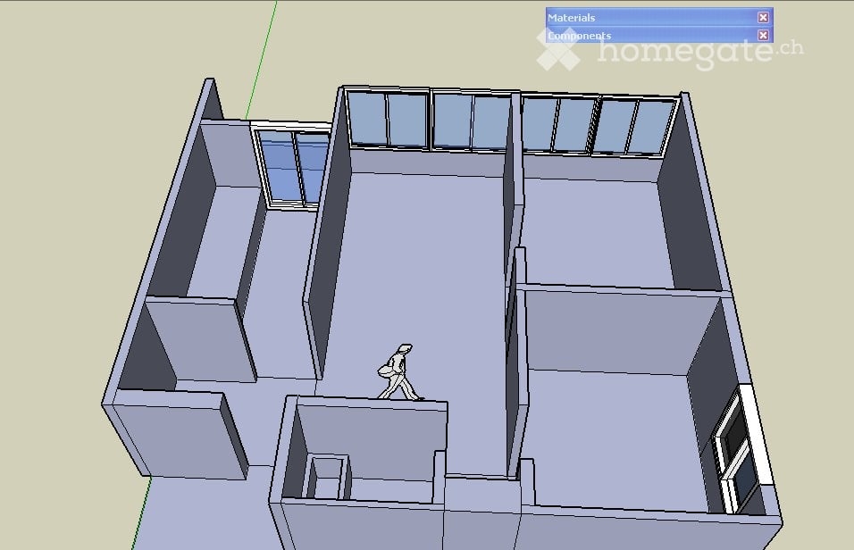 2 ½ rooms apartment