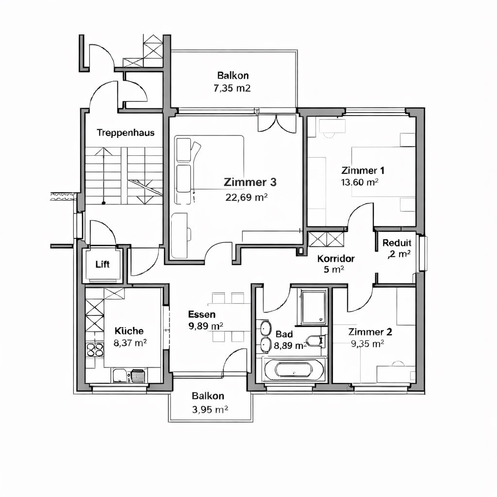 Room in a shared flat, Foto 1 von 5