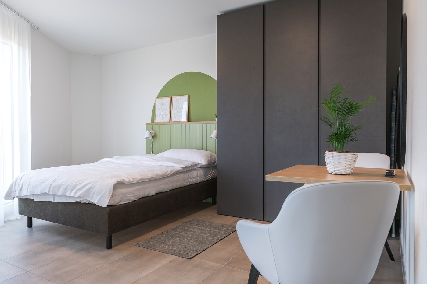 1 ½ pièces appartement meublé
