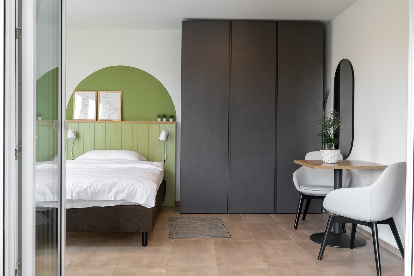 1 ½ pièces appartement meublé