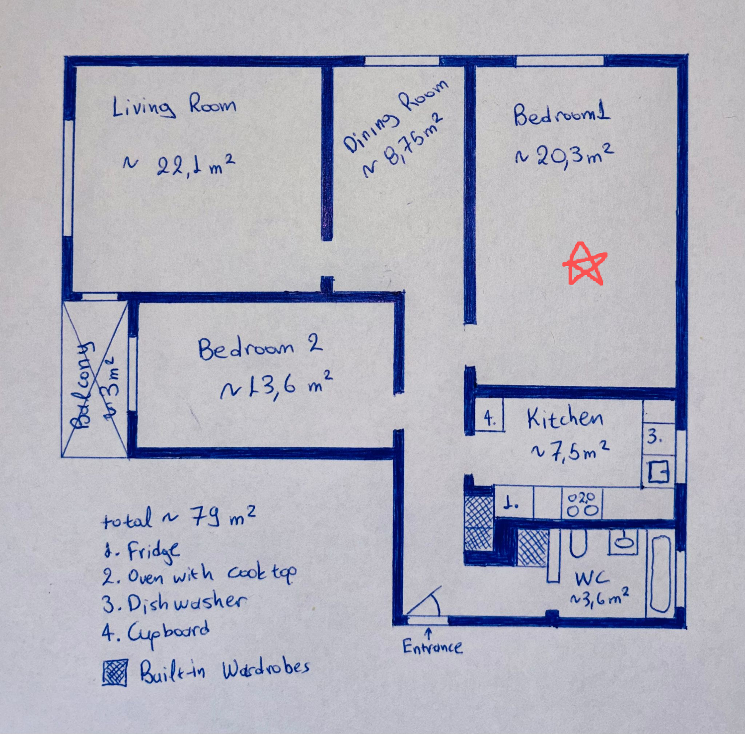 Zimmer in einer Wohngemeinschaft, Foto 5 von 8