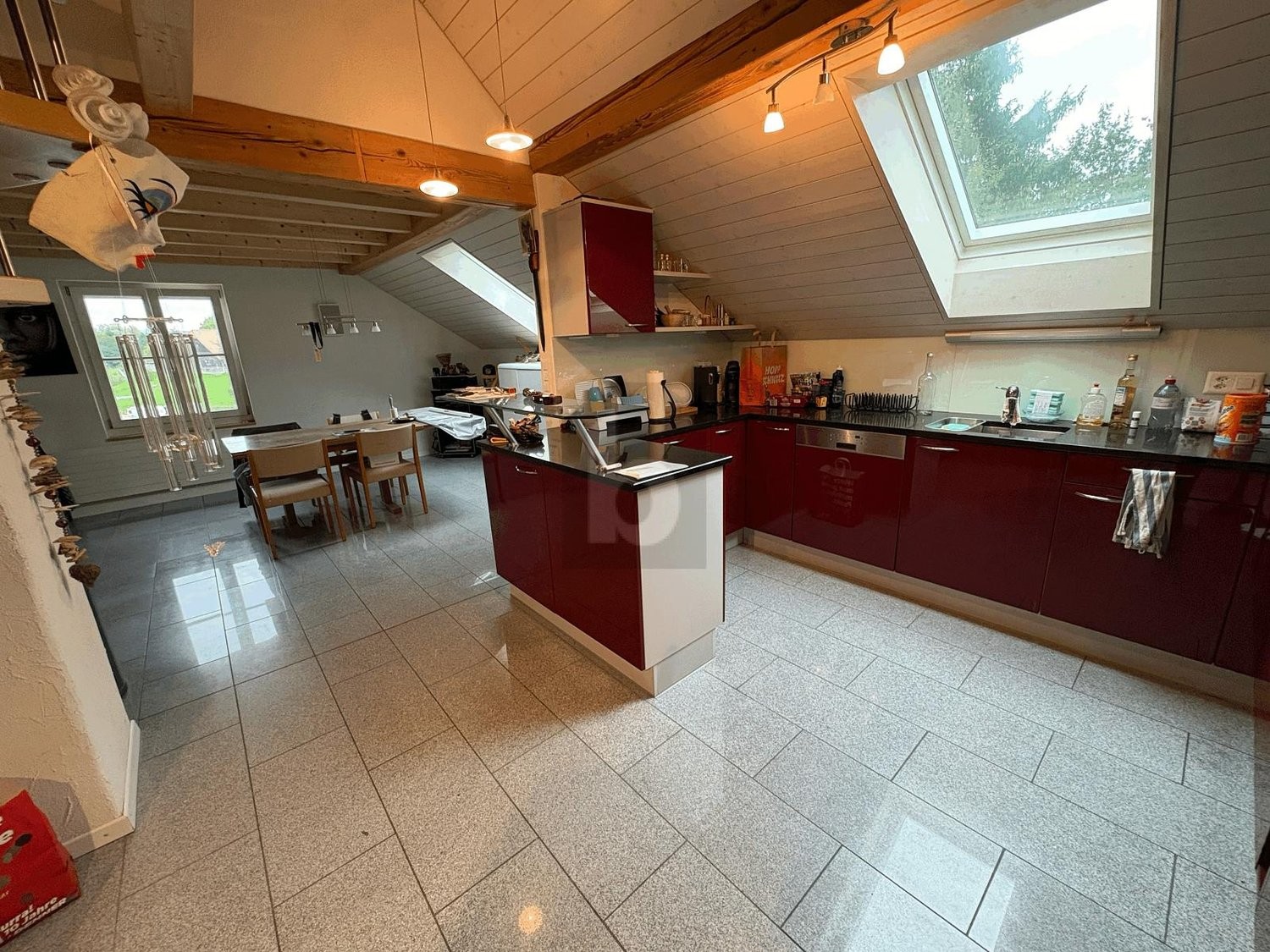 2 ½ room attic apartment