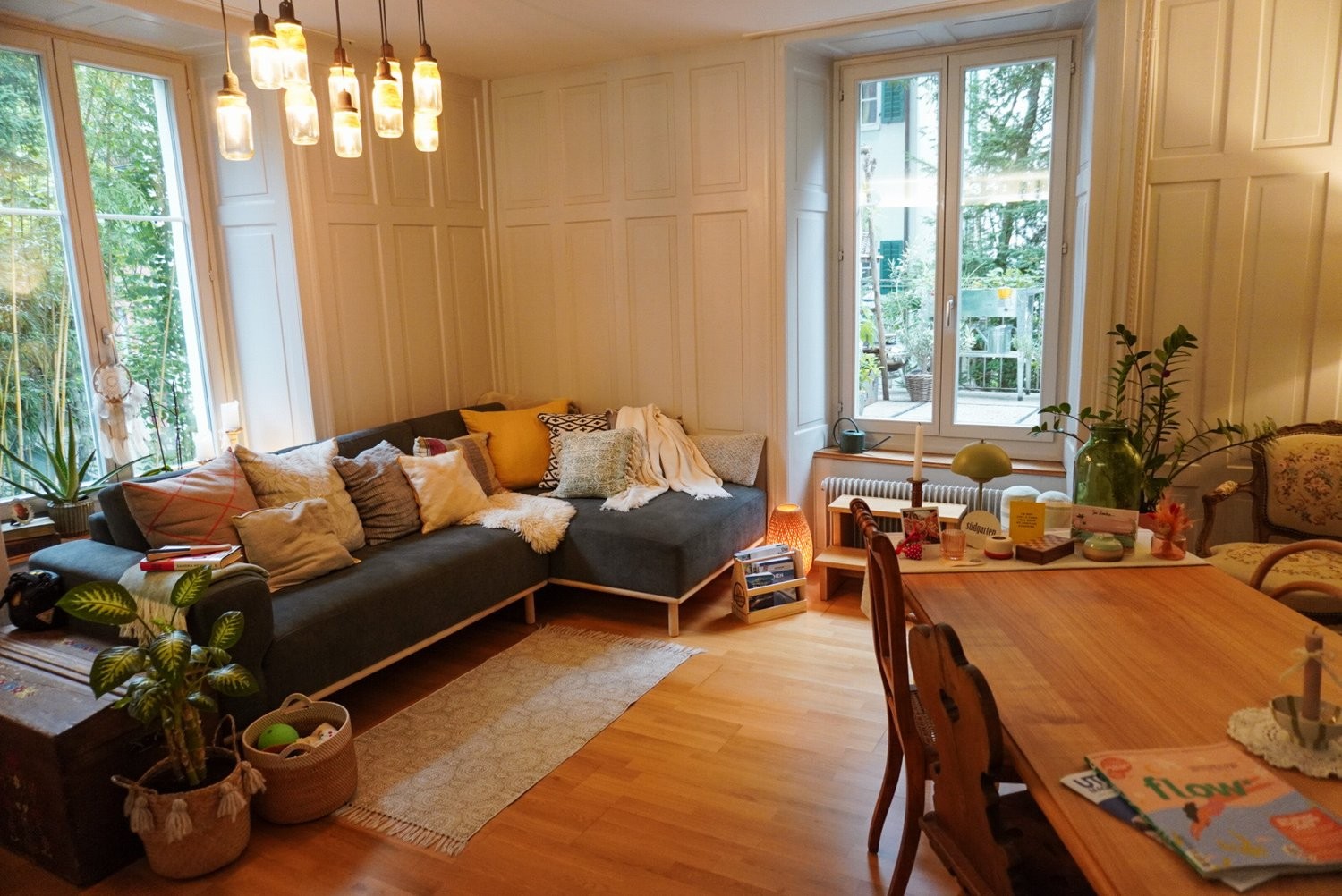 3-Zimmer-Wohnung möbliert