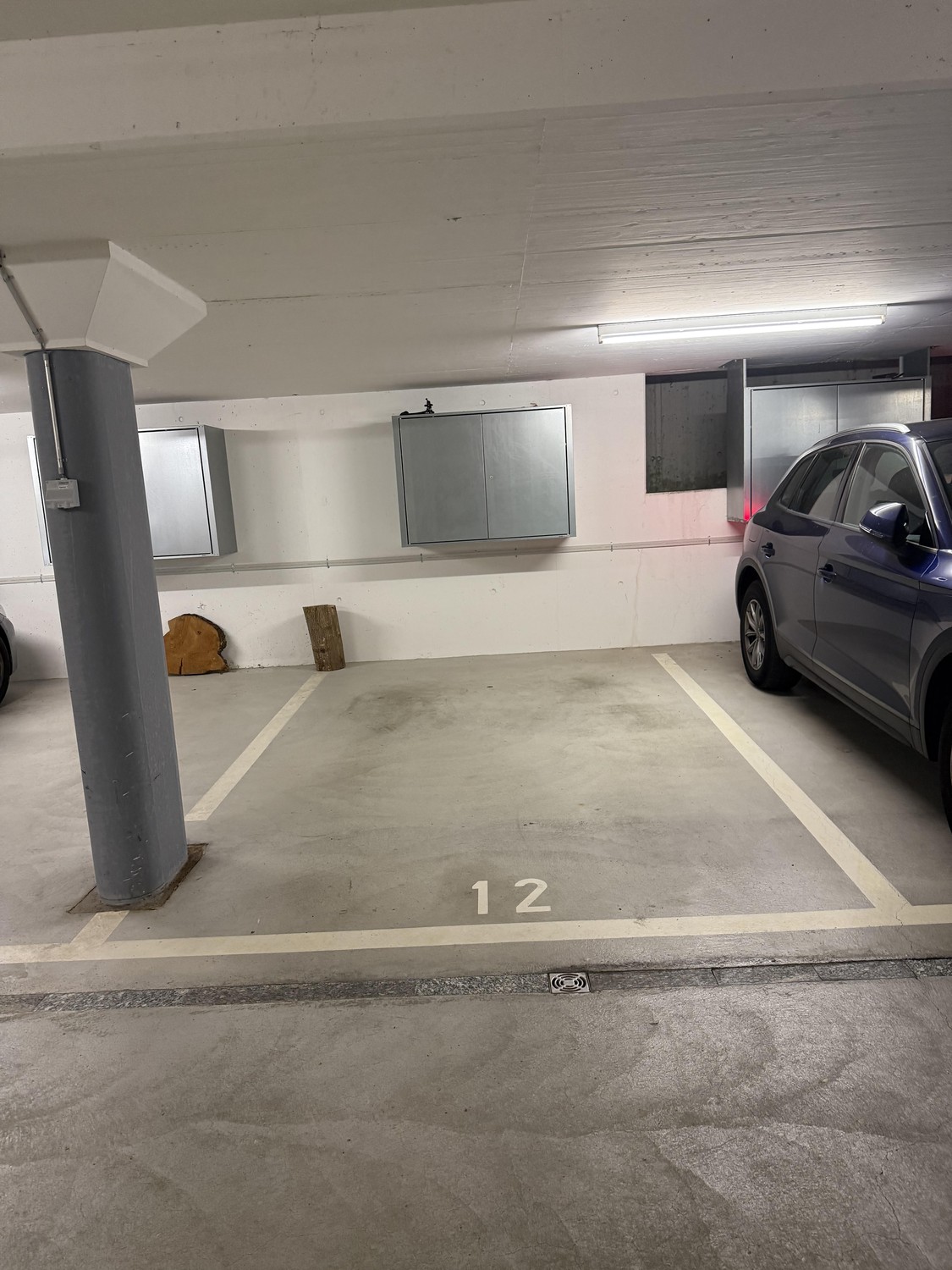 Untergrund-Parkplatz