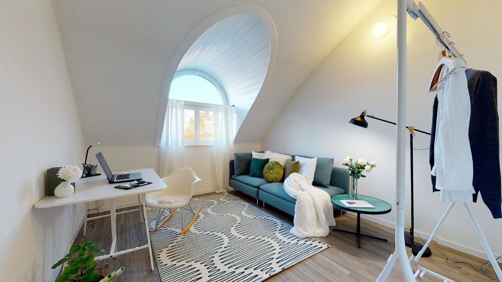 4 ½ rooms attic flat