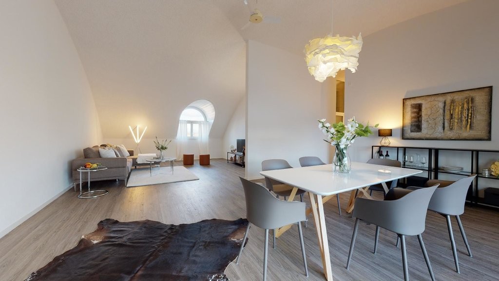 4 ½ rooms attic flat
