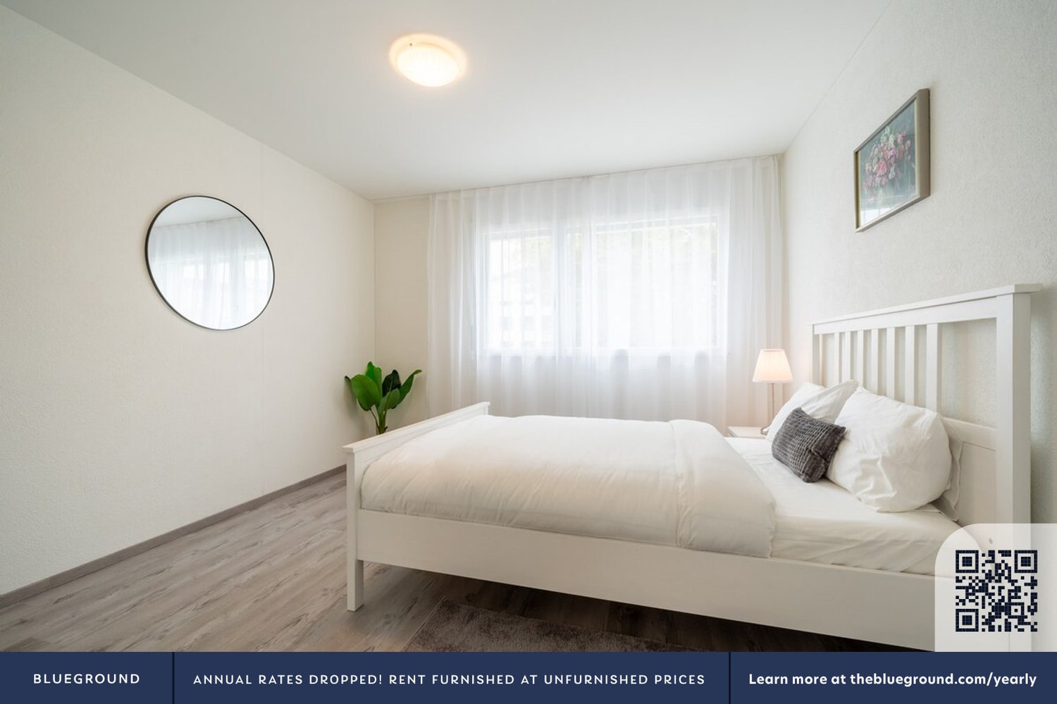 4 rooms furnished flat