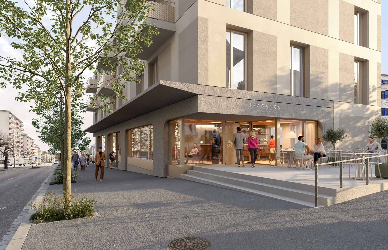 92m² arcade