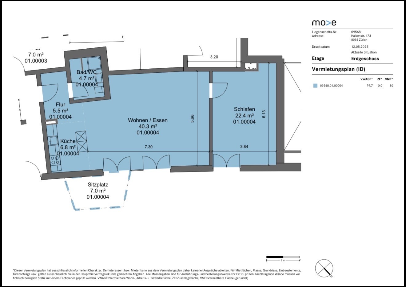 2 ½ Zimmer Wohnung, Foto 9 von 9