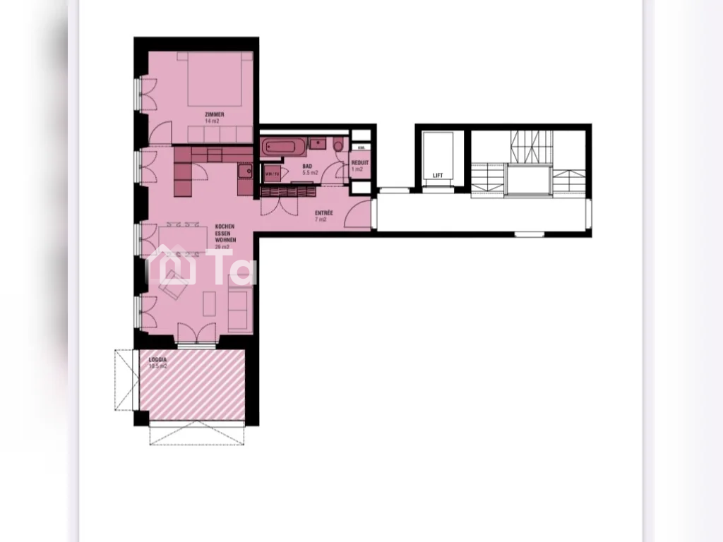 2 ½ rooms apartment, Foto 10 von 10