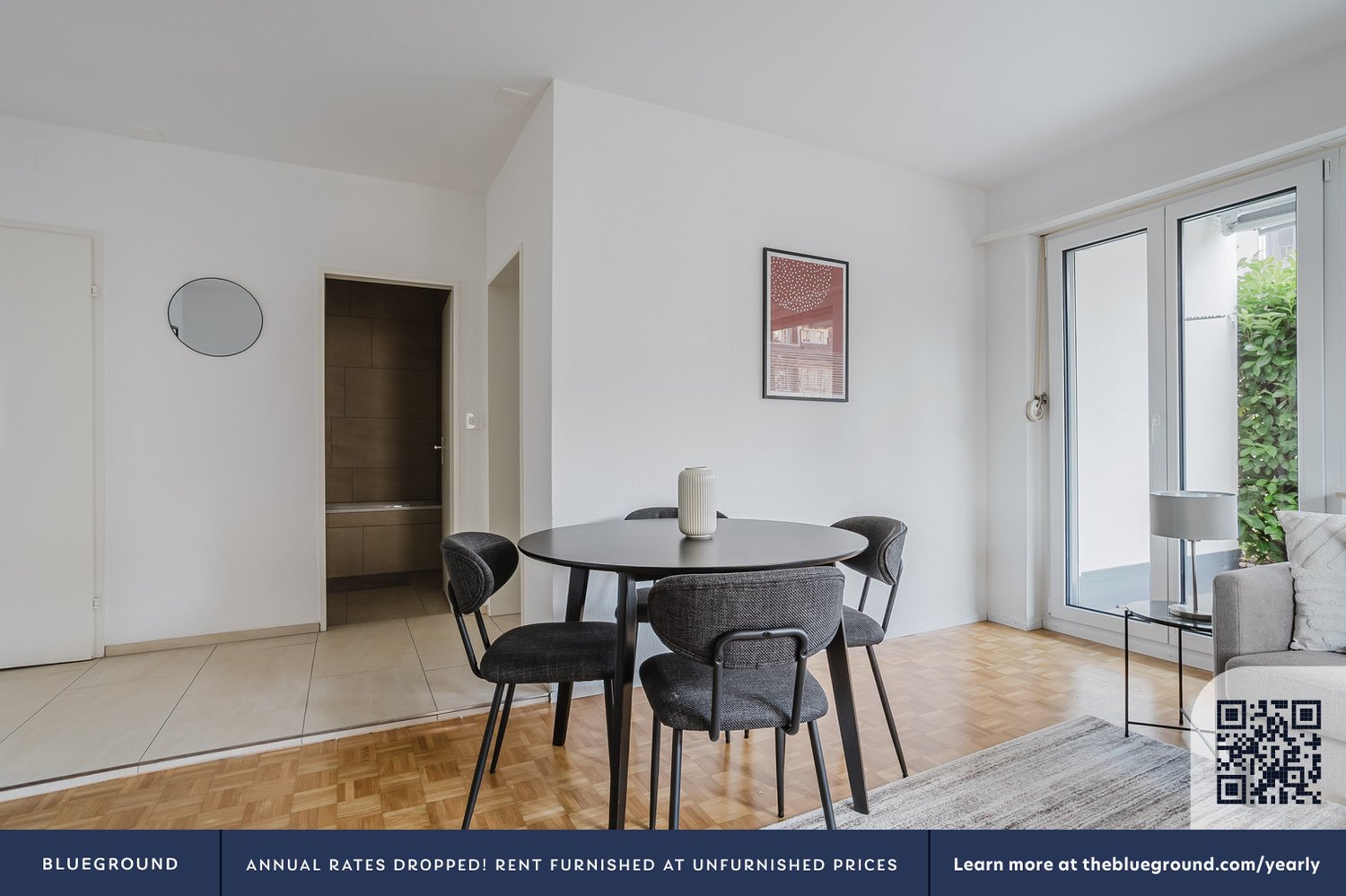 3 pièces appartement meublé