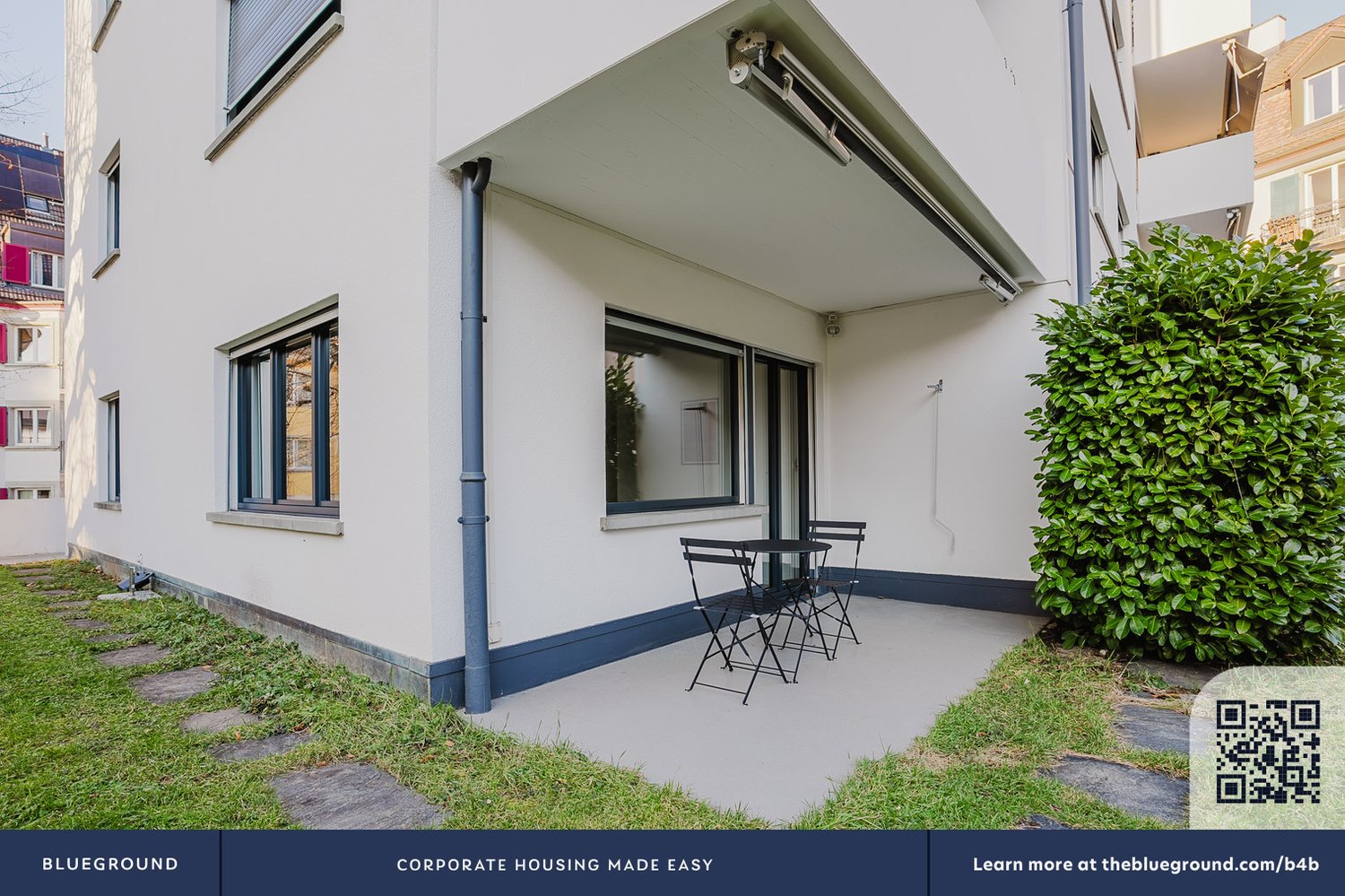 3 pièces appartement meublé