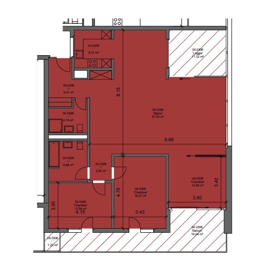 4 ½ Zimmer-Wohnung