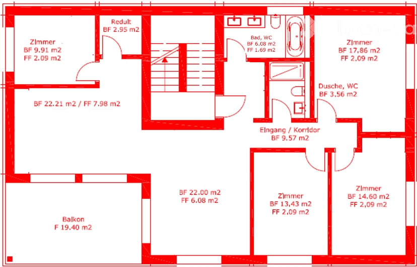 5 ½ rooms apartment, Foto 1 von 3