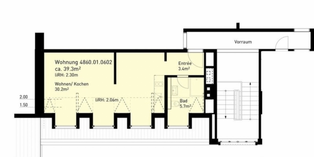 1 ½ rooms apartment, Foto 5 von 5