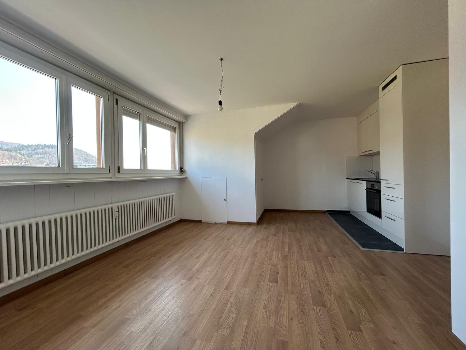 2 rooms roof flat