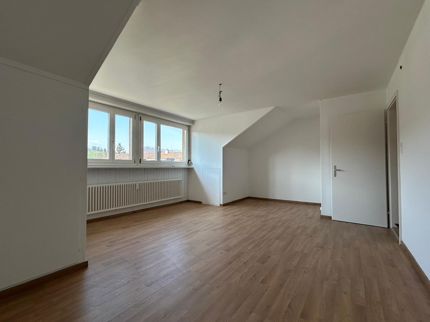 2 rooms roof flat