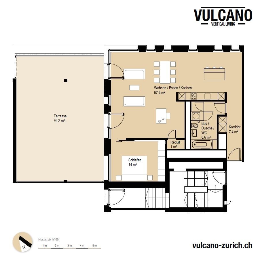 3 ½ rooms furnished flat, Foto 6 von 6