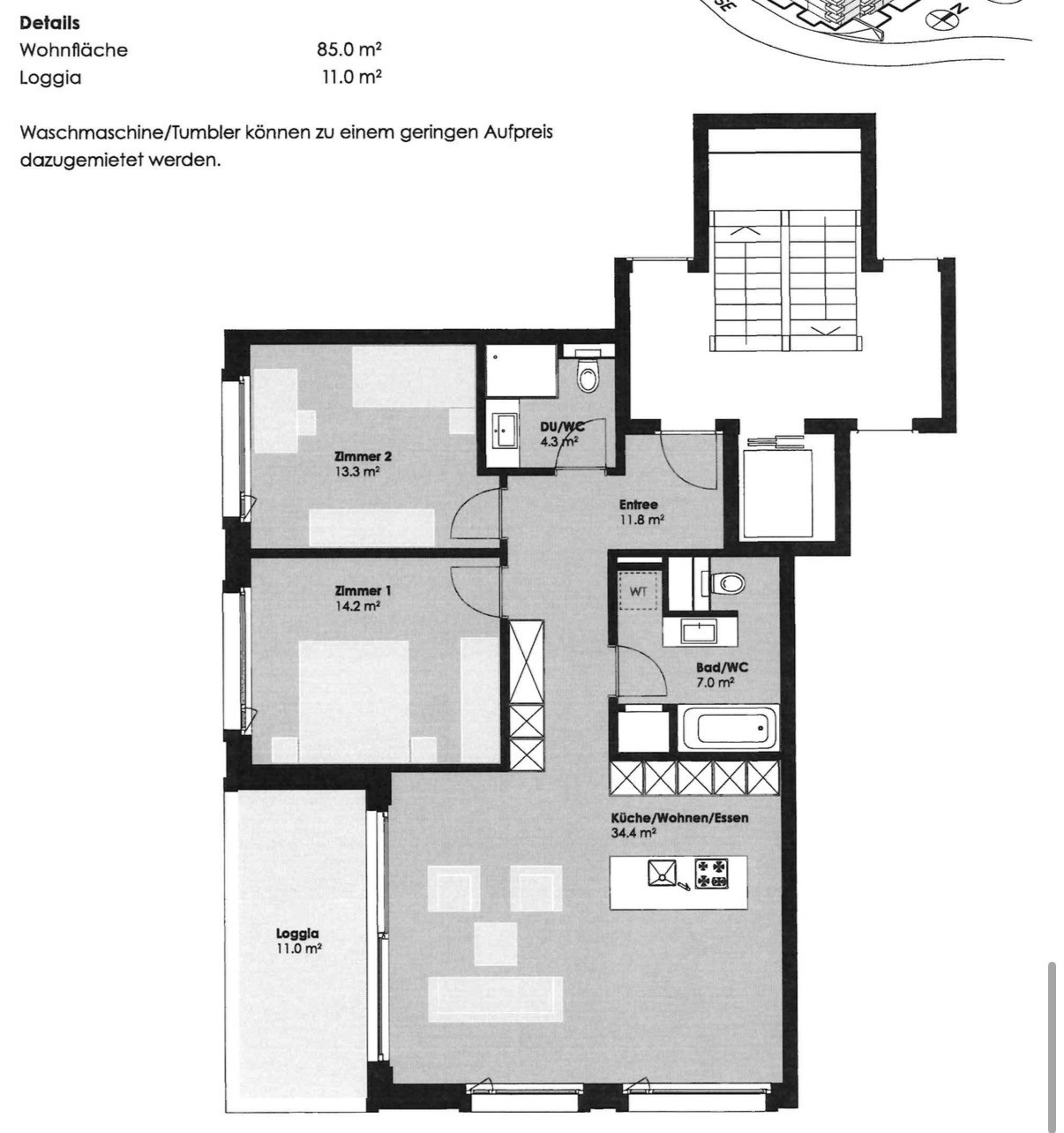 3 ½ rooms apartment, Foto 8 von 9