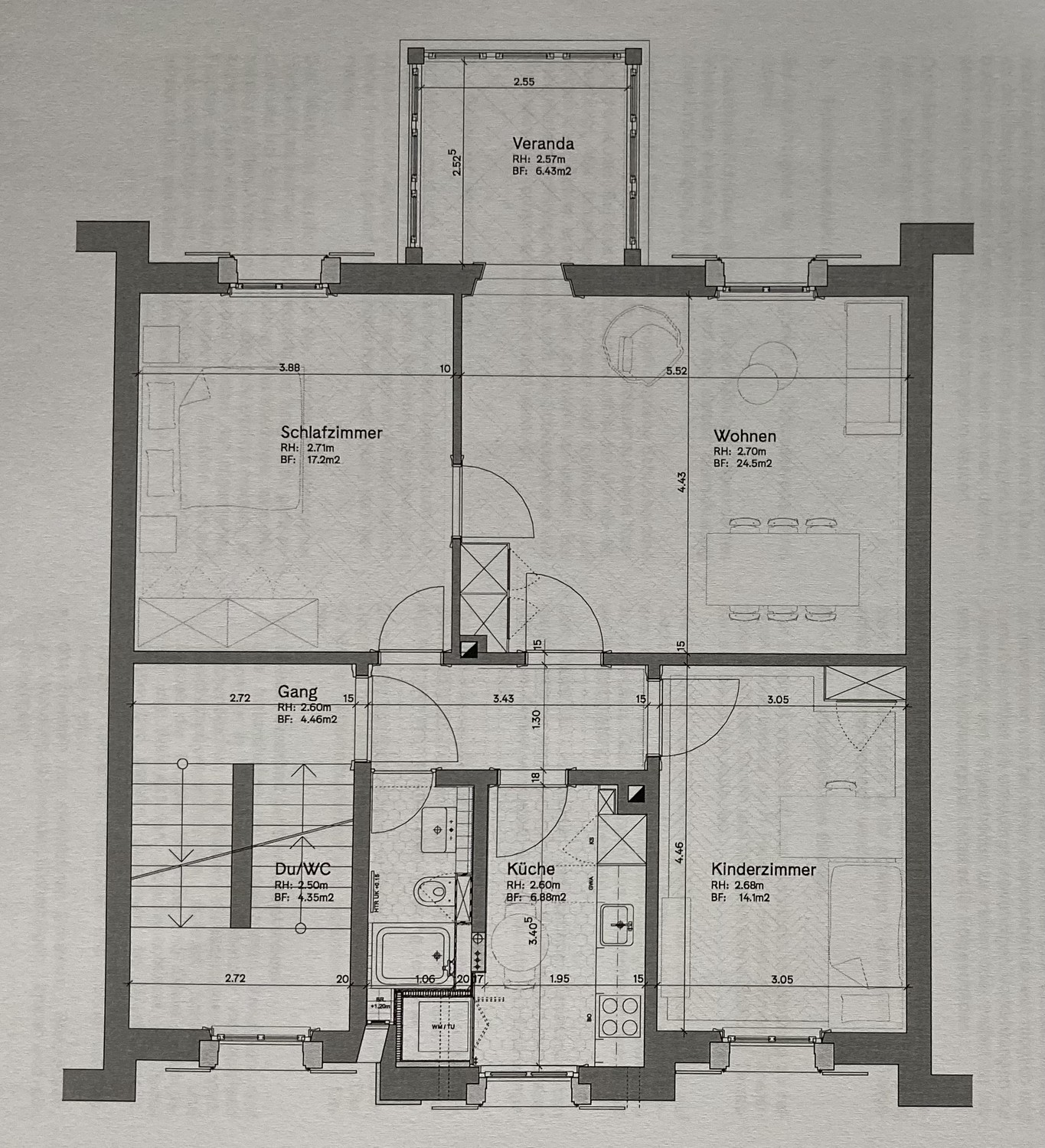 3 ½ rooms apartment, Foto 4 von 7