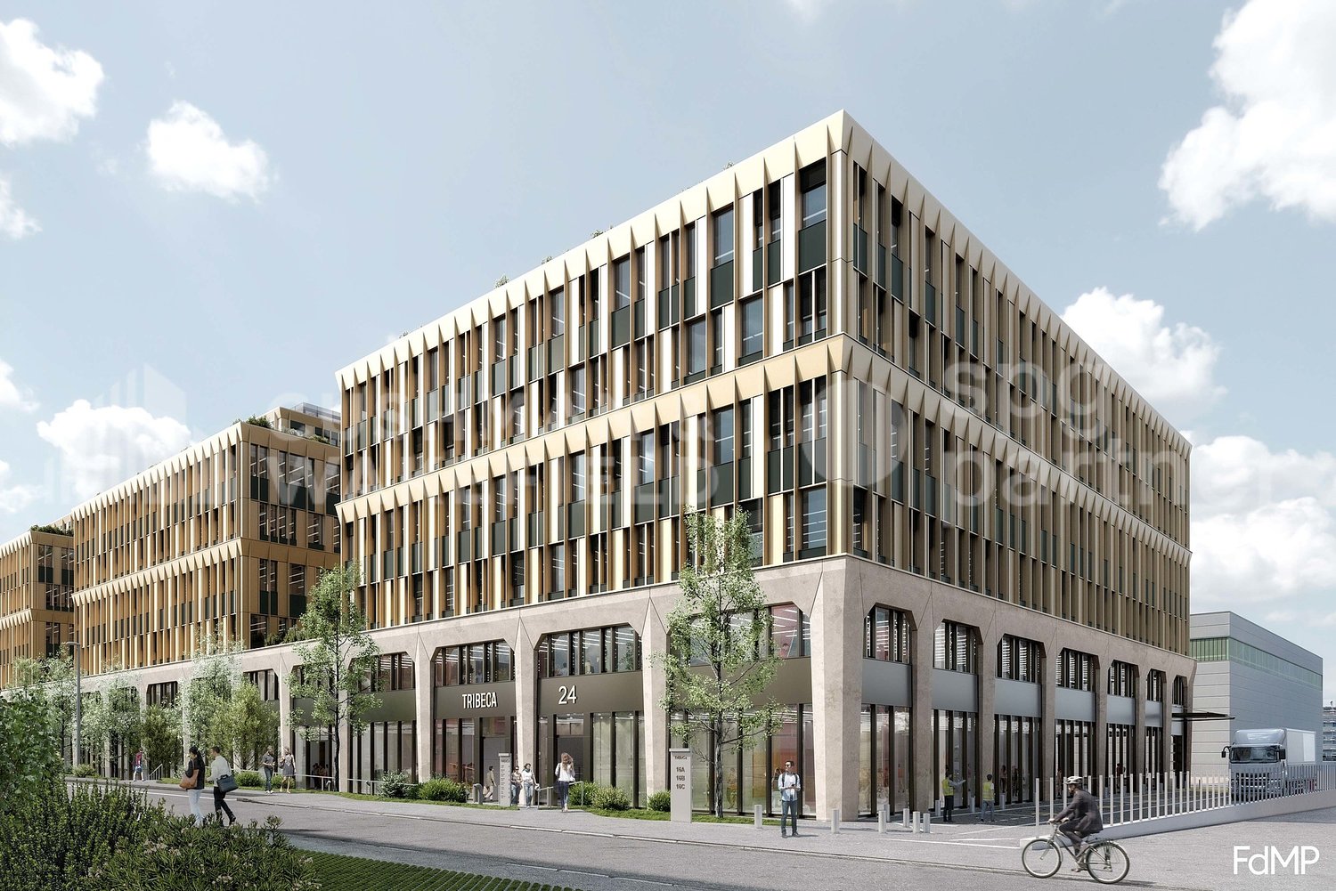 300m² office