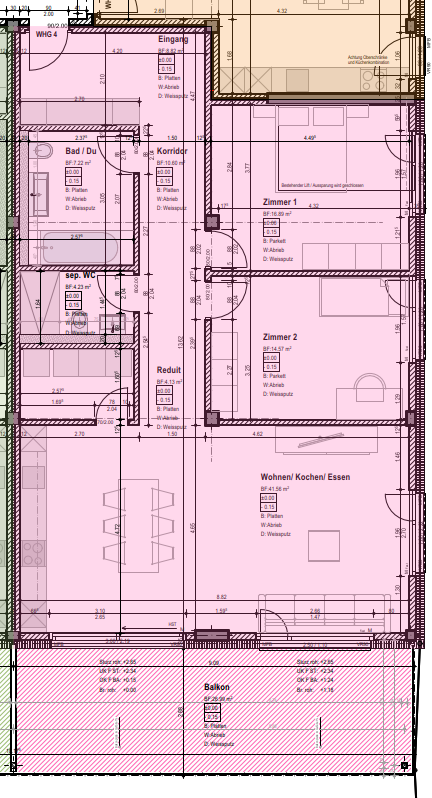 3 ½ rooms apartment