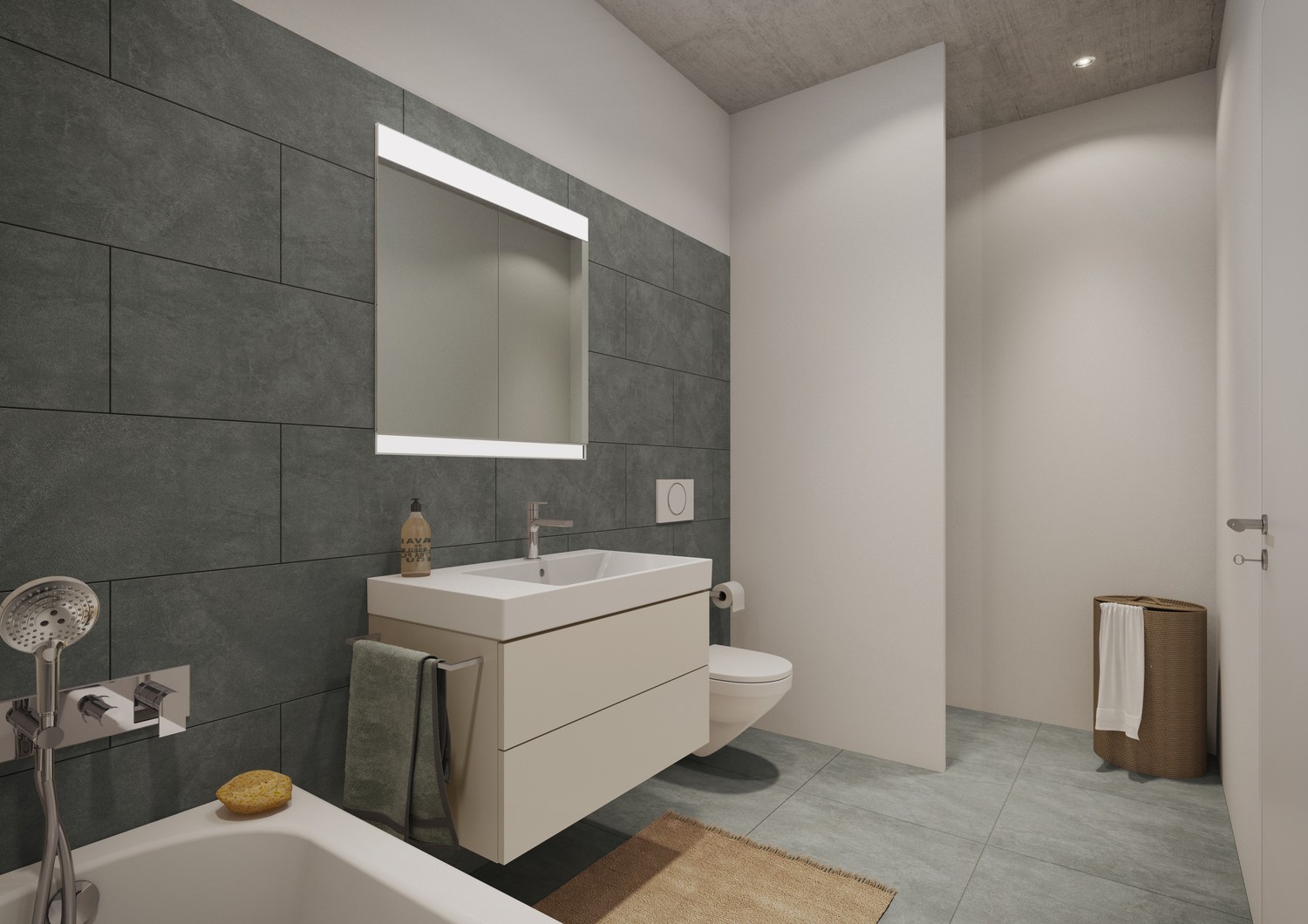 1 ½ rooms apartment