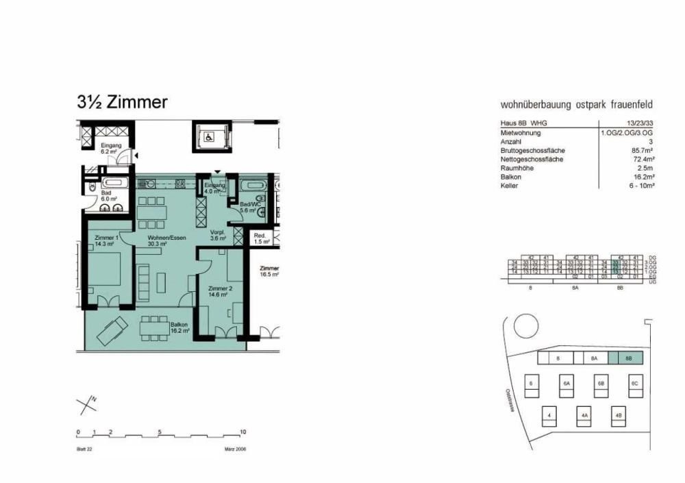 3 ½ rooms apartment, Foto 7 von 8