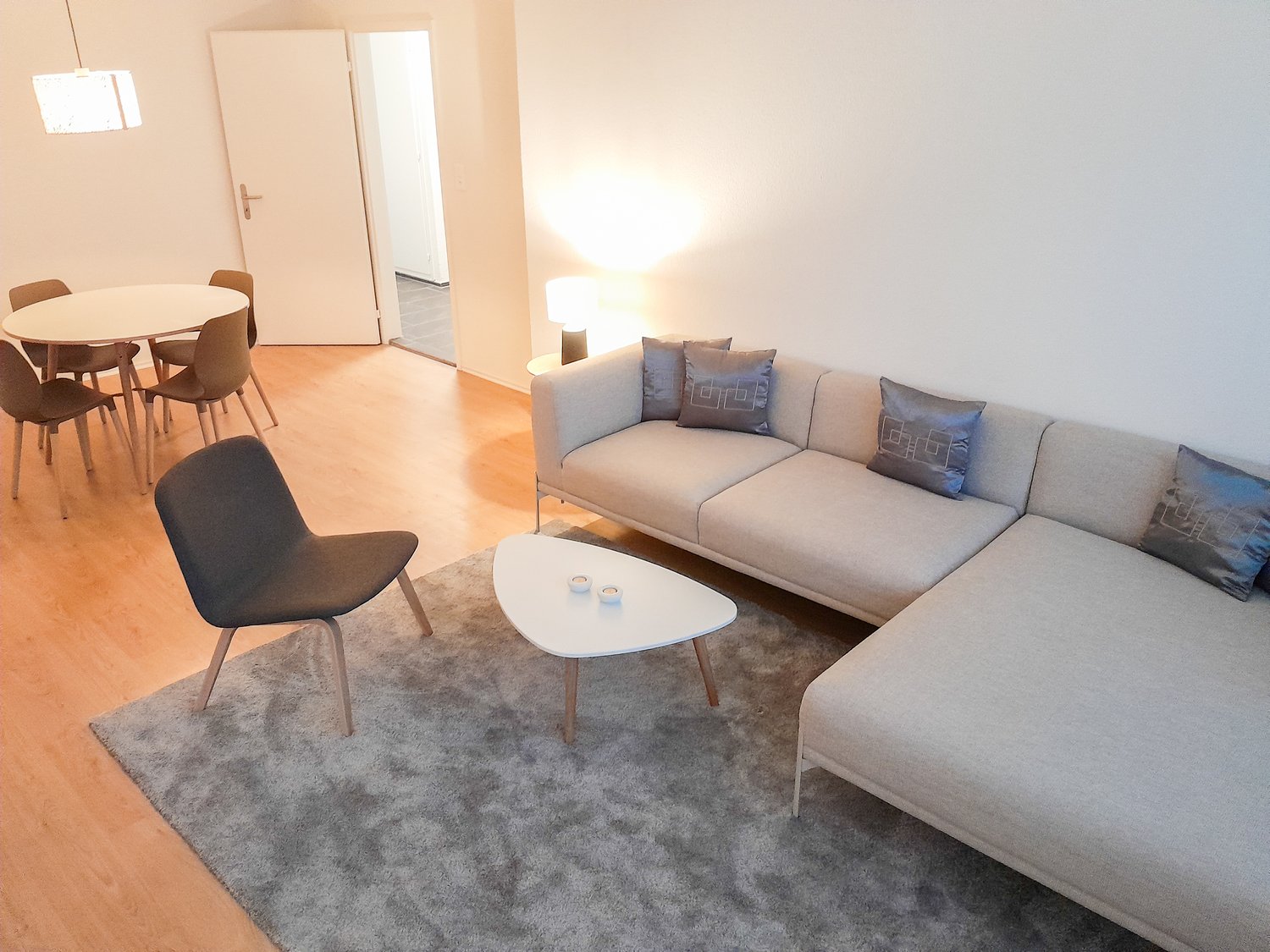 2 ½ pièces appartement meublé
