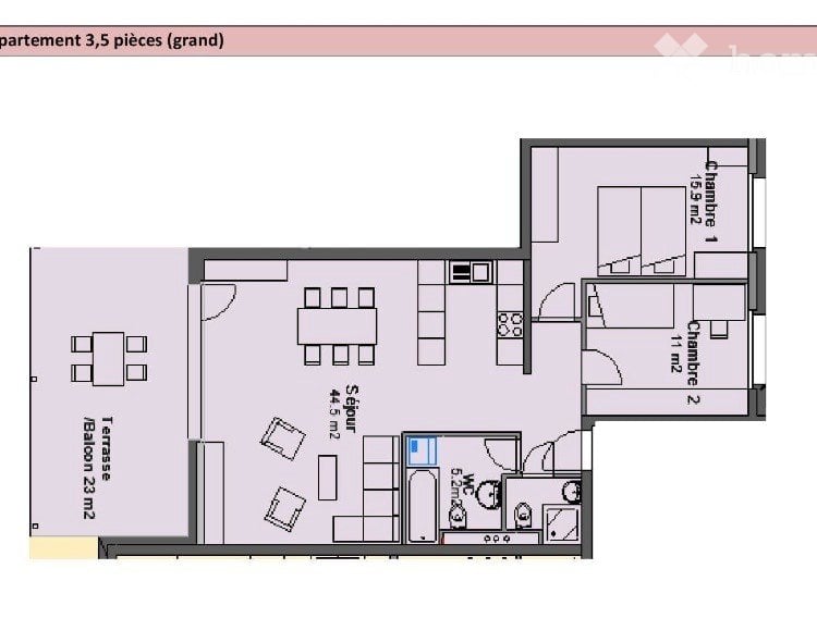 3 ½ Zimmer Wohnung, Foto 1 von 3