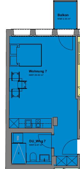 1 ½ rooms apartment, Foto 6 von 6