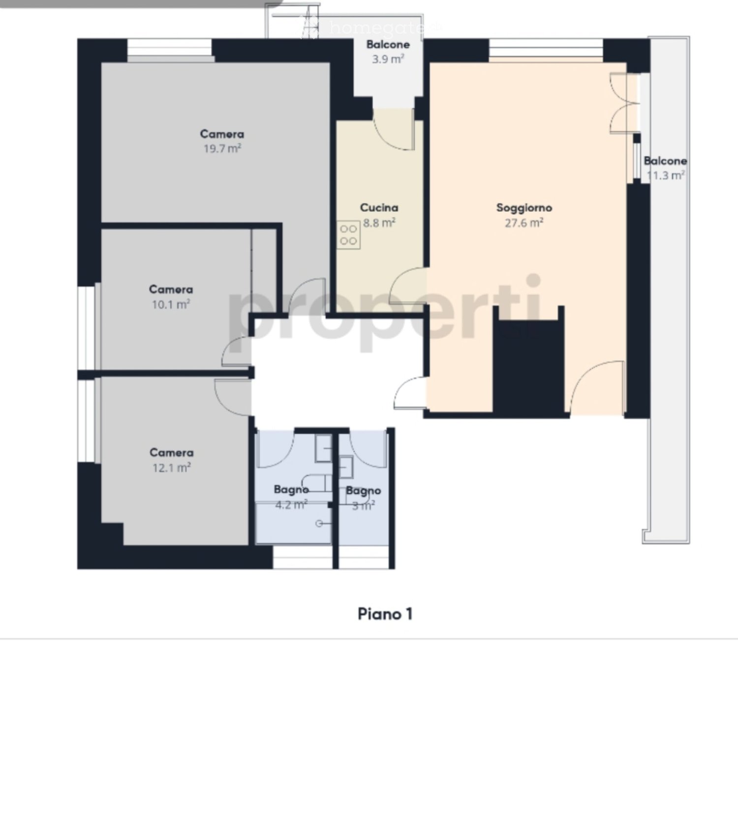4 ½ Zimmer Wohnung, Foto 5 von 5