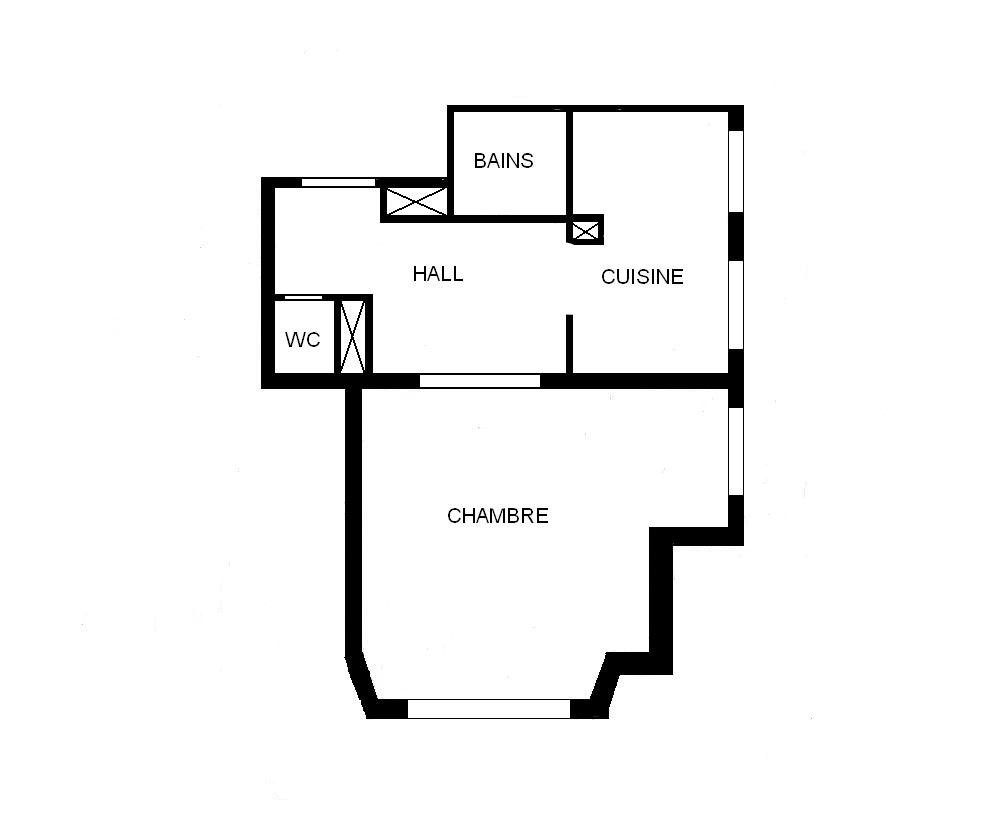 2-Zimmer-Wohnung, Foto 1 von 9