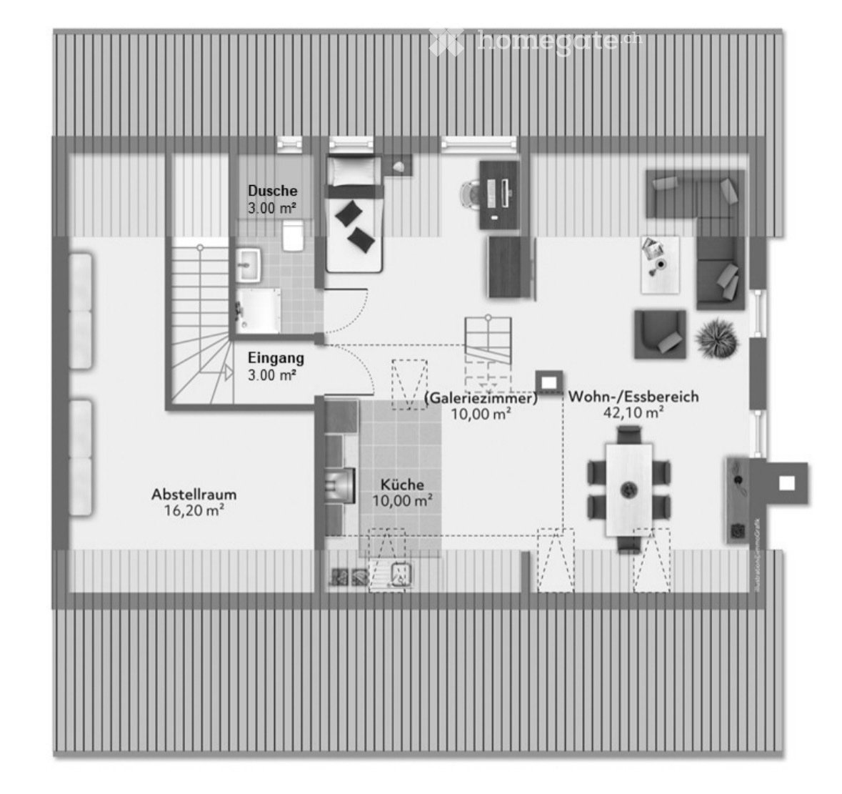 2 rooms apartment, Foto 5 von 5