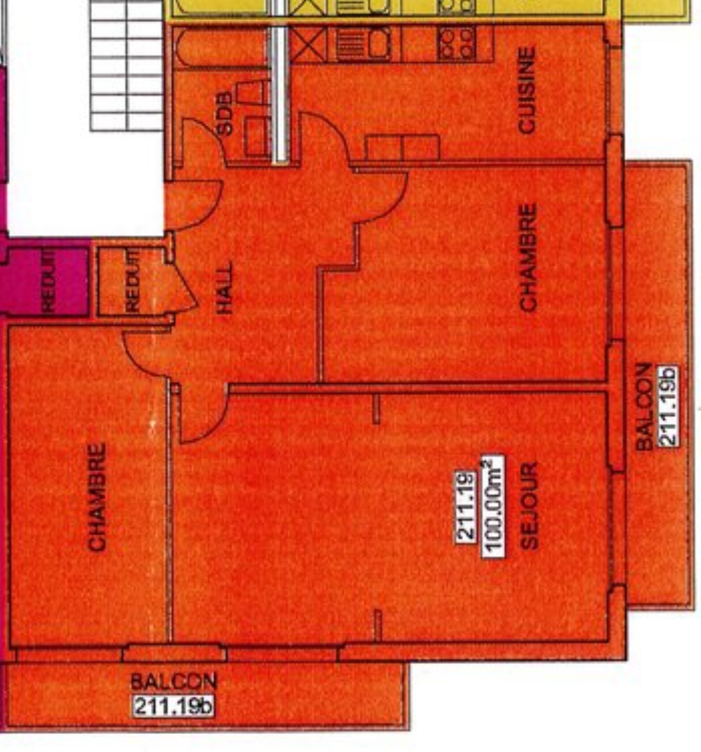 Appartamento di 3 ½ locali