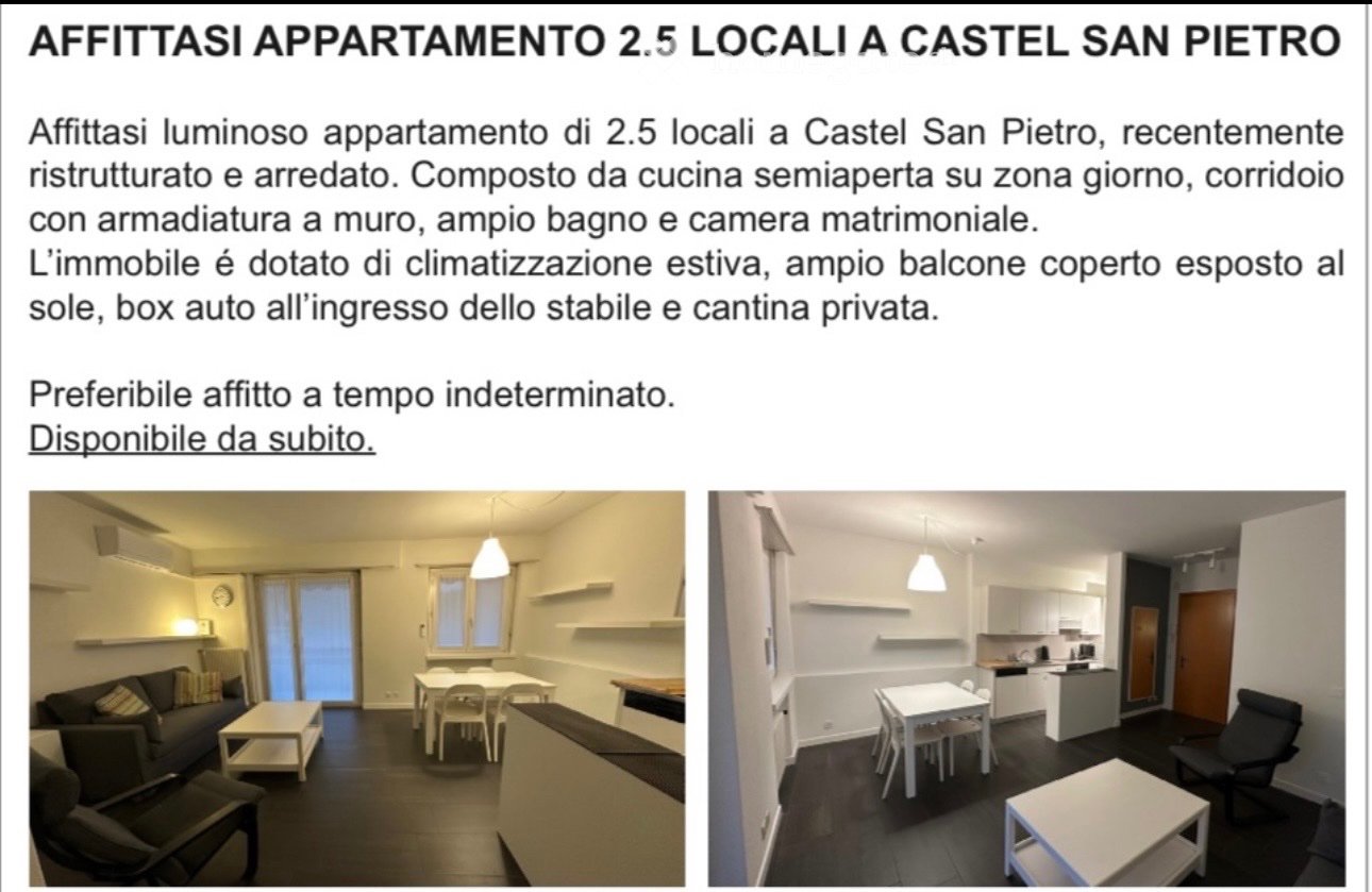 2 rooms apartment