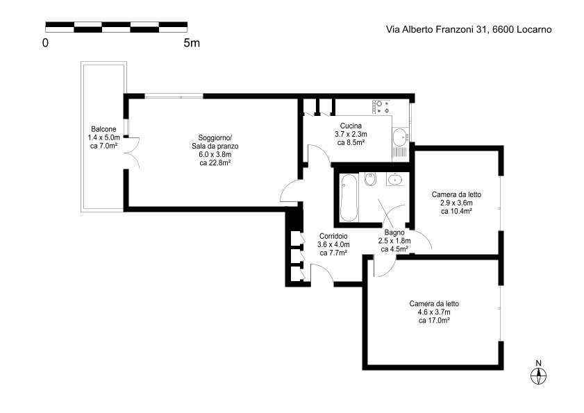 3-Zimmer-Wohnung, Foto 8 von 8