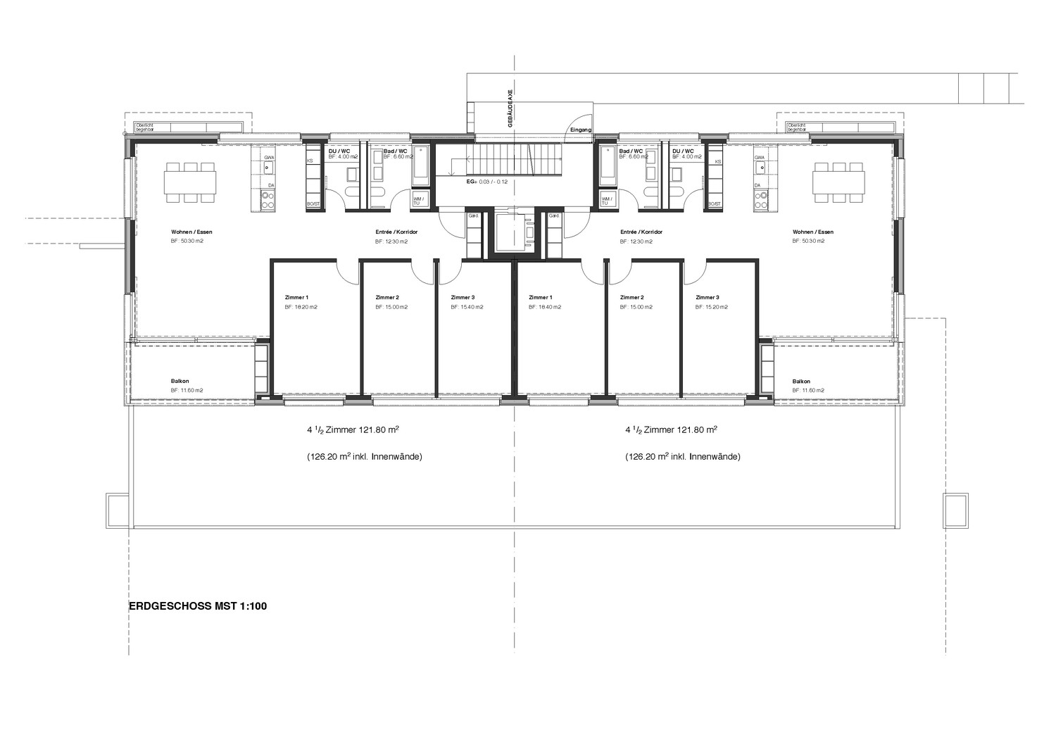 3 ½ rooms apartment