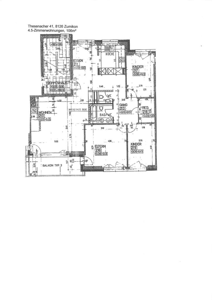 Appartement de 4 ½ pièces