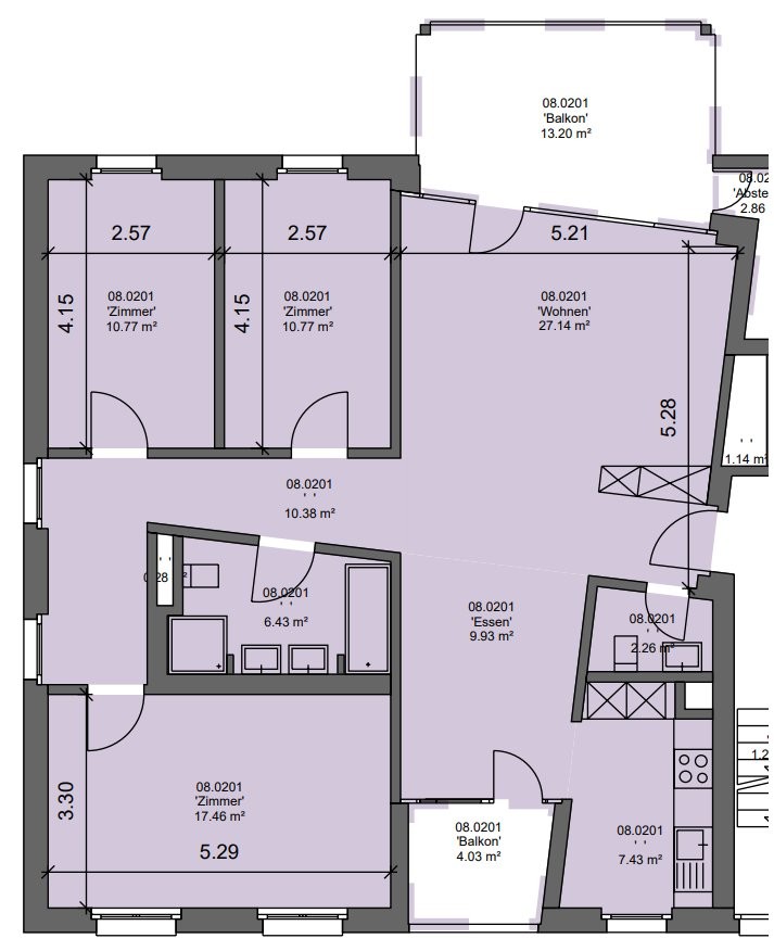 4 ½ rooms apartment