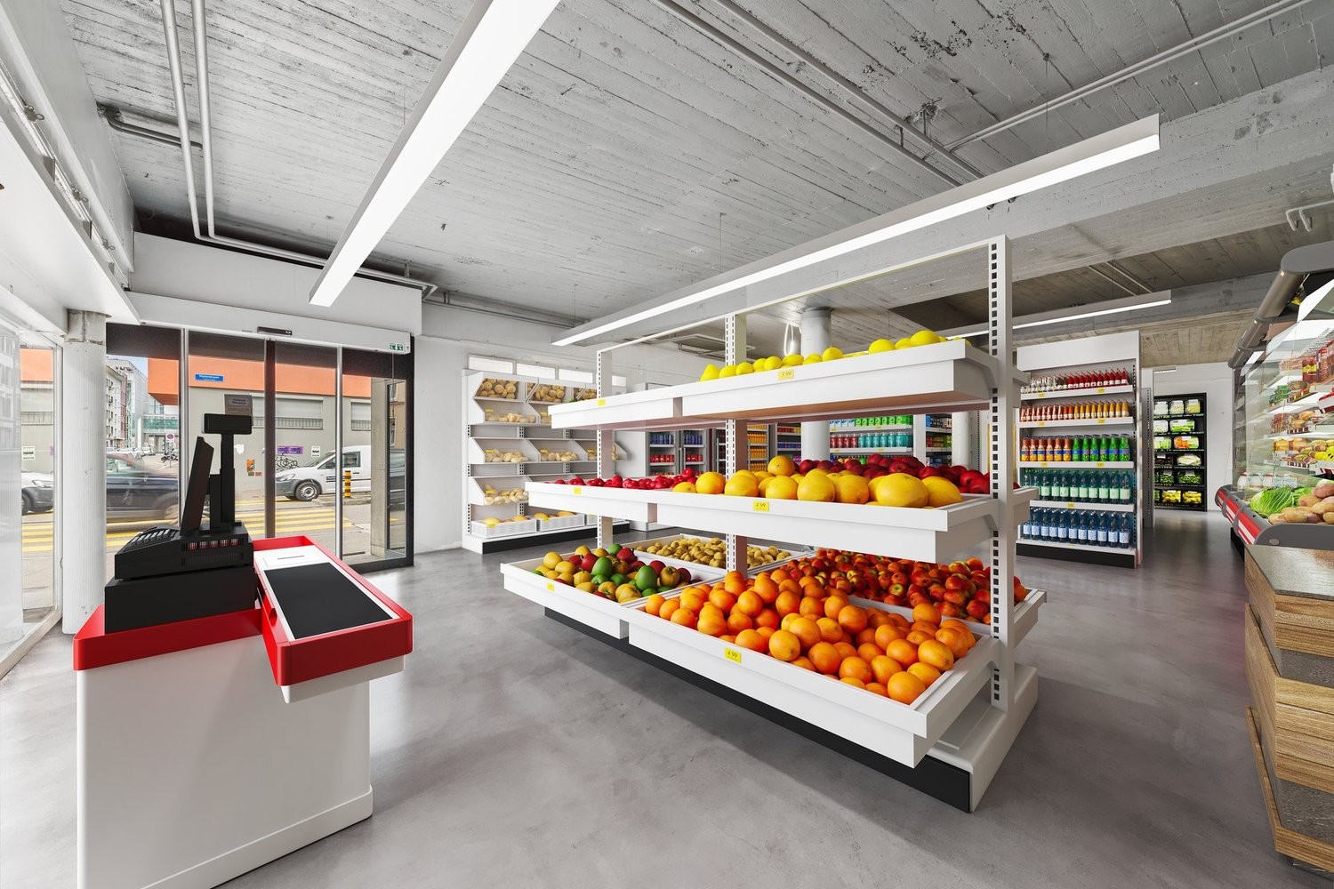 275m² shop