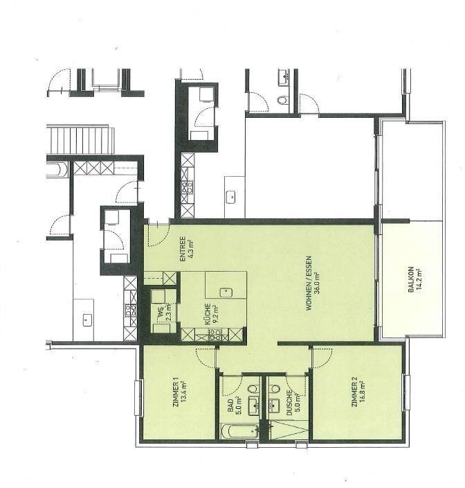 Appartamento di 3 ½ locali