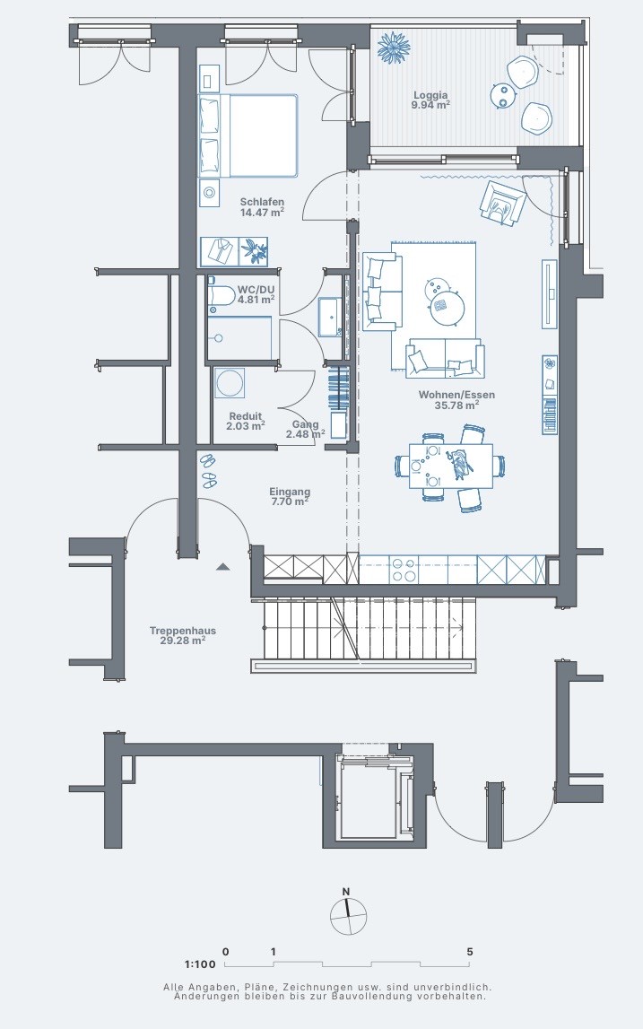 2 ½ rooms apartment, Foto 5 von 5
