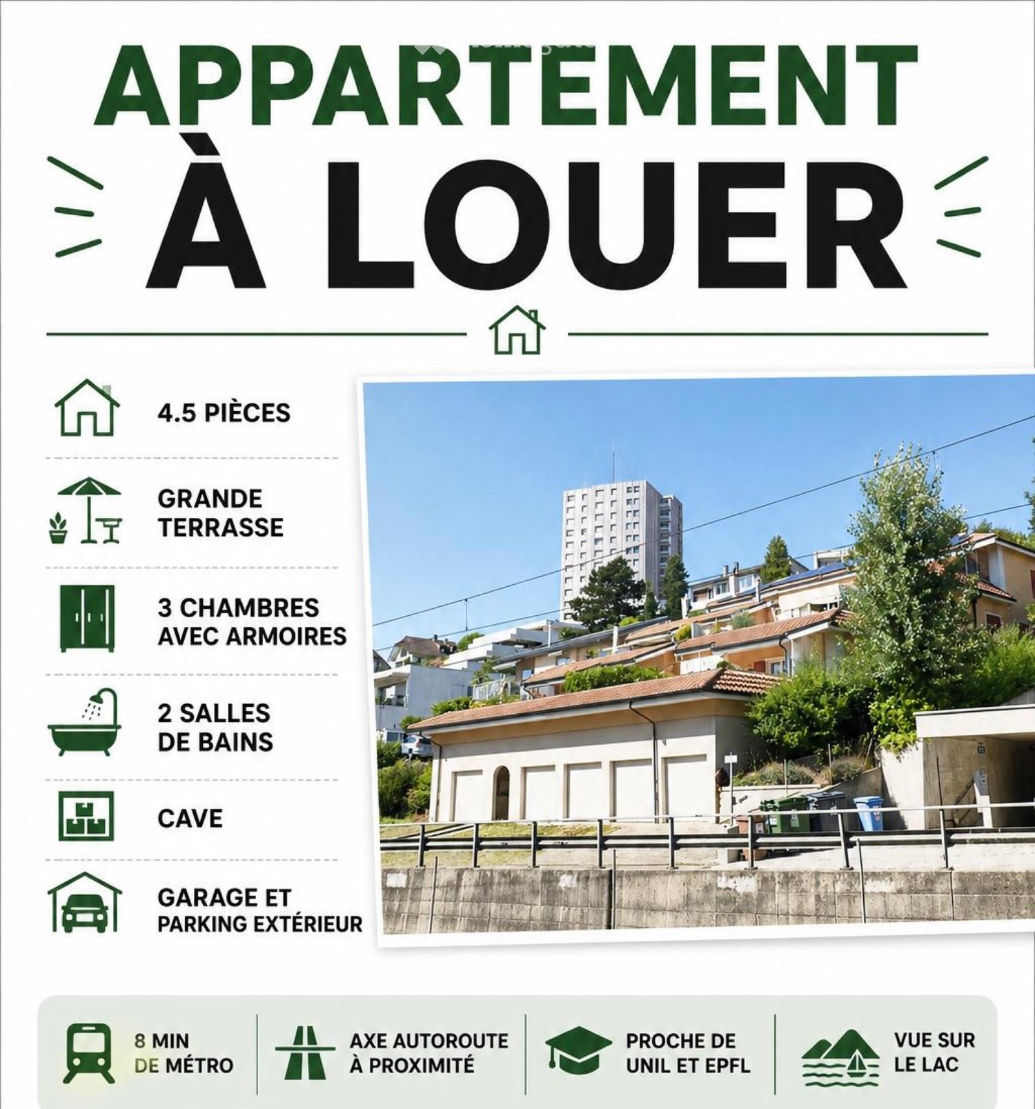 appartamento di 4 locali