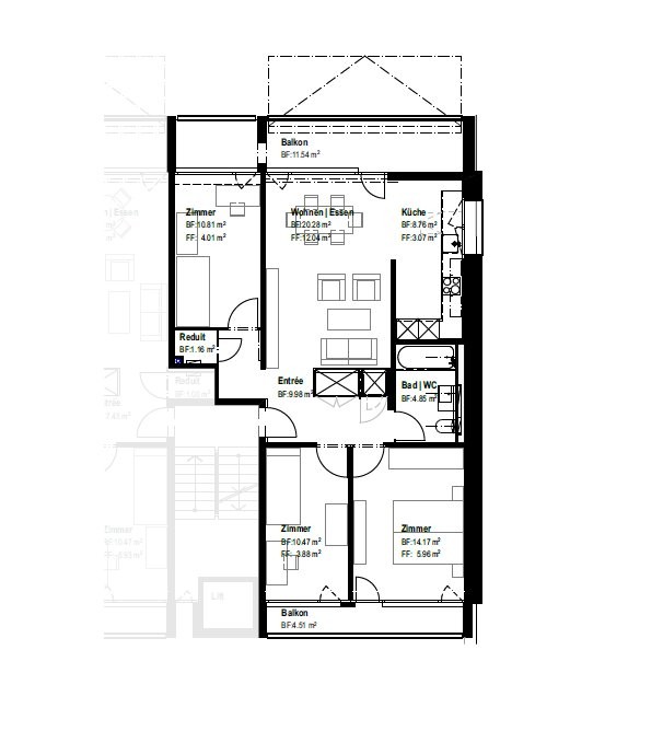4 ½ rooms apartment, Foto 5 von 6