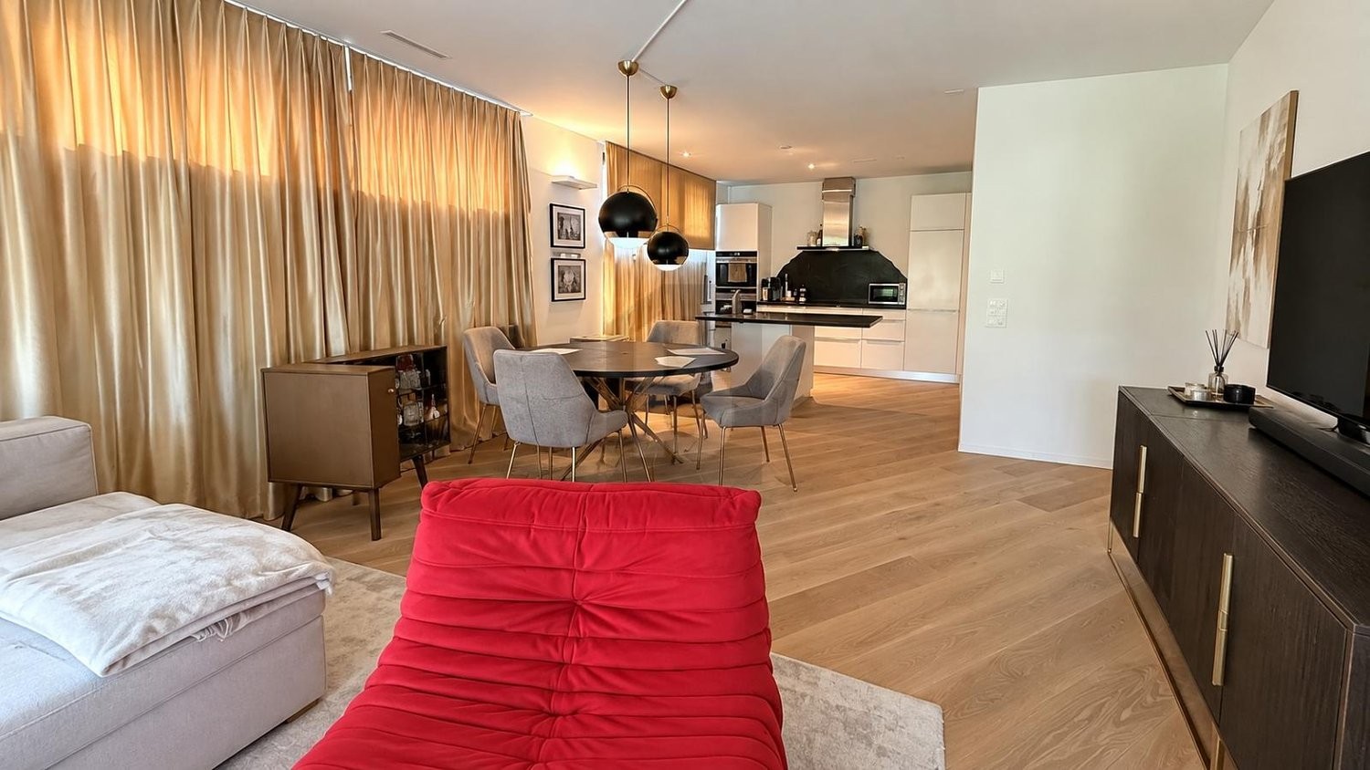 2 ½ rooms furnished flat